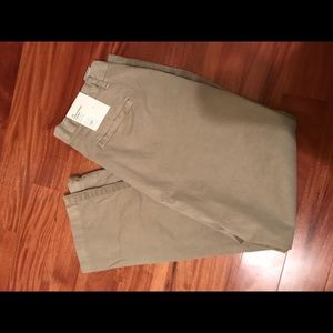 Tan girl friend chino capris